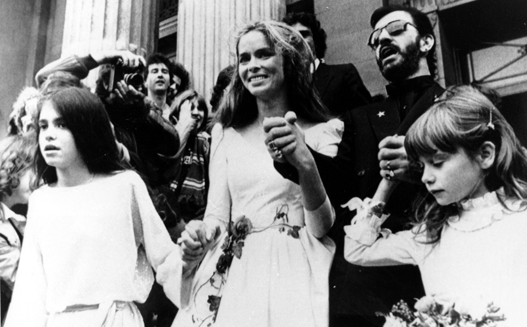 1981: Ringo Starr and Barbara Bach
